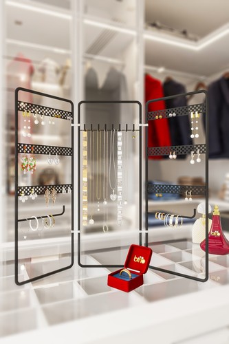 Jewelry organizer stand - jewelry,